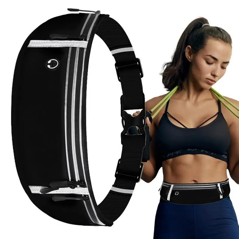 

Small Belt Bag Quick Drying And Water Proof Fanny Packs Fanny Packs For Men With Reflective Strip Camping Fanny Bag With