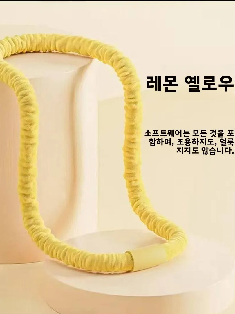 새로운 봄철 훌라후프 부드러운 무게추 허리 슬리밍 홈 피트니스 스포츠 복부 안쪽을 위한 피부 친화적인 편안한 무봉제 디자인