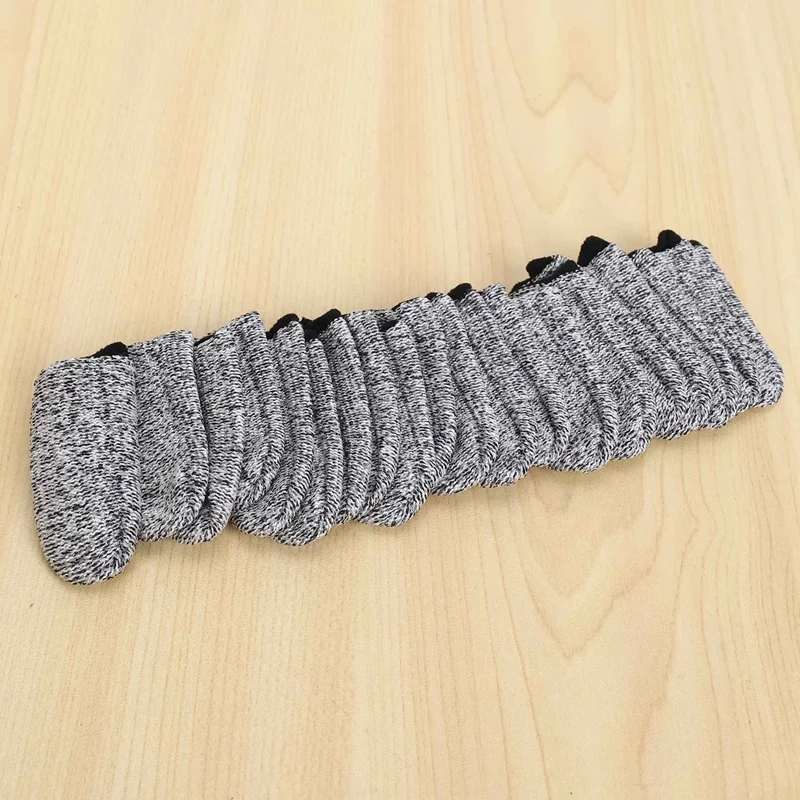 20Pcs Of Anti-Cutting Finger Cot Protector Reusable Finger Cot Protector Bed Suitable For Kitchen Work Sculpture
