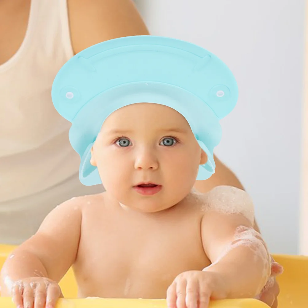 

2 Pcs Sunshade Hat Kids Visor for Adjustable Hat Caps Girls Silica Gel Silicone Hair Cut