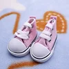 1/6 BJD Doll Shoes Handmade 5 CM Shoes for Dolls Mini Canvas Shoelace Doll Play House Dress Up Accessories Children Toys Gift 4
