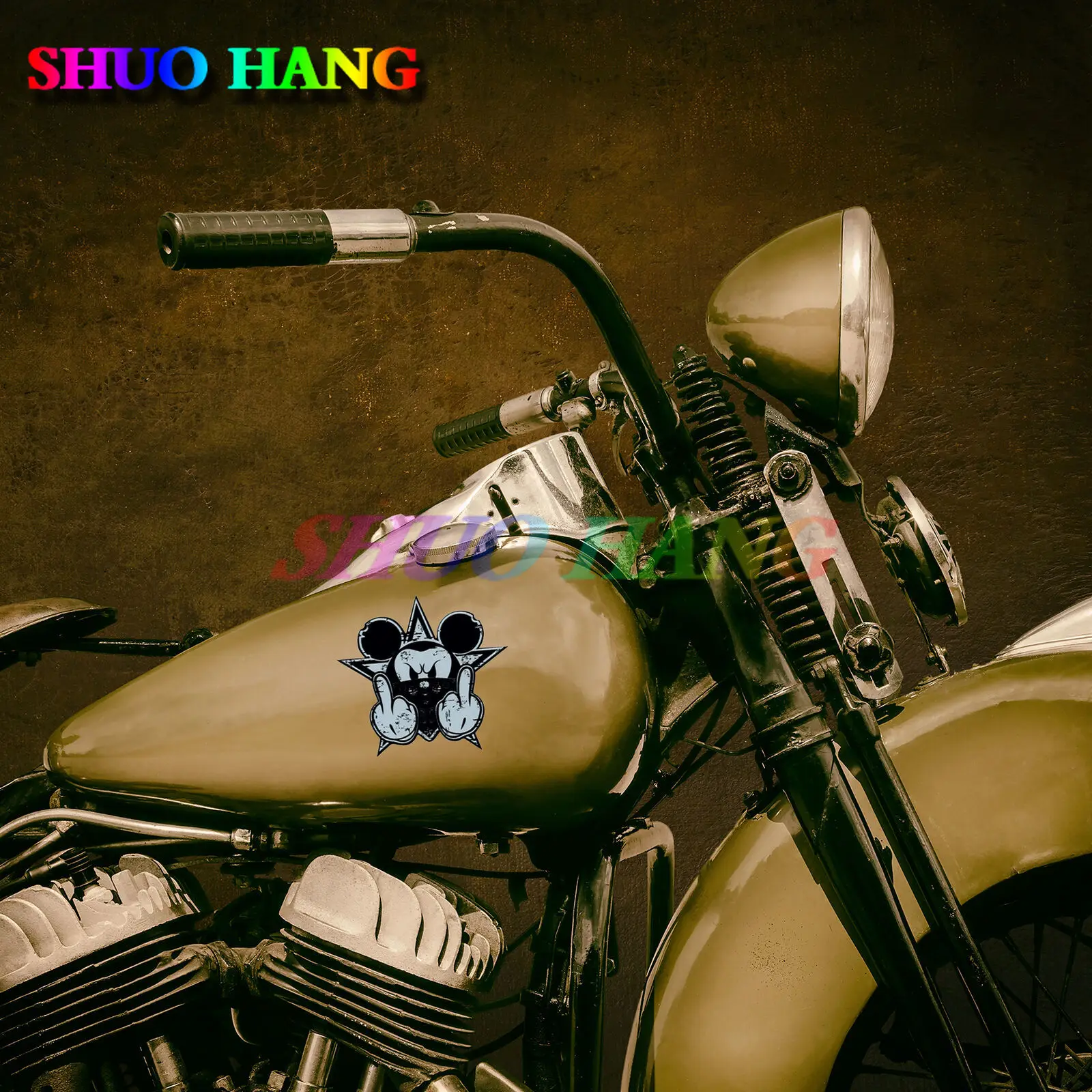 Bobber Cafe Racer Tank Decals Deus Ex Machina Custom Cafe Racer