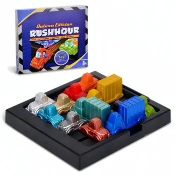 Puzzle traffic rush hour game, racing rush hour car Huarong Road logic support gioco da tavolo, giocattoli puzzle per bambini, childre 1