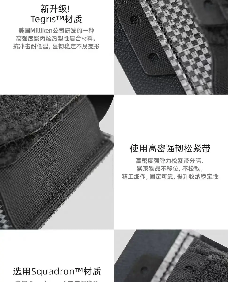 PSIGEAR 25ss Single link large tool module patch pad tegris squadron materials techwear accessories