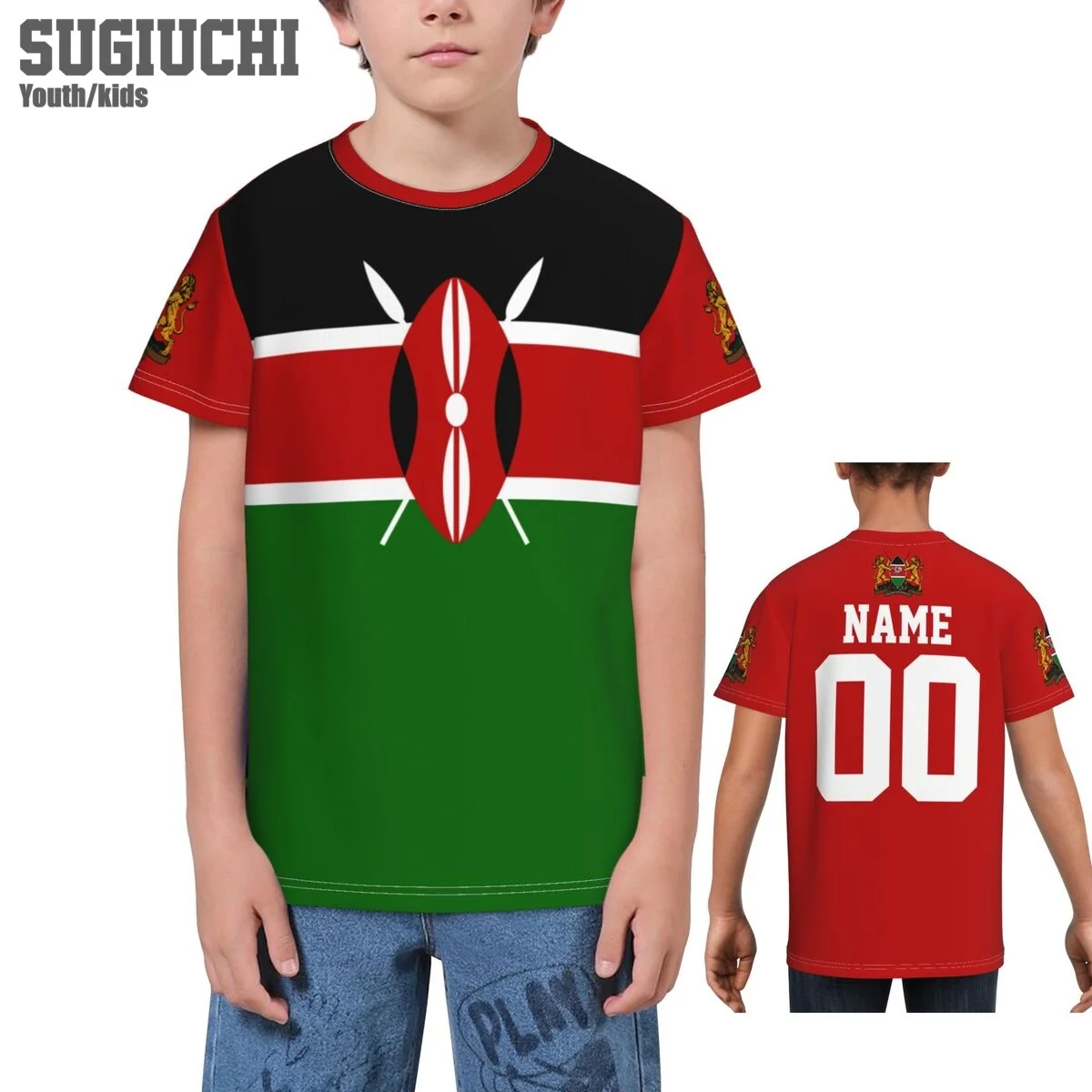 Tight Sports T-shirt Kenya Flag Kenyans 3D For Men Women Tees jersey  Clothes Soccer Football Fans Gift Patriotic T shirt _ - AliExpress Mobile