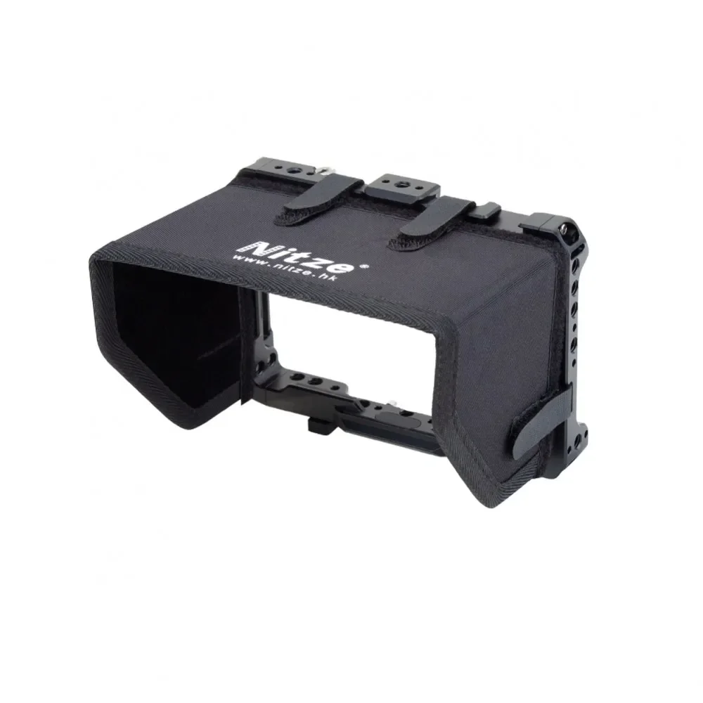 Nitze Monitor Cage Kit Jt-B01B Per Blackmagic Video Assist 5 12G / Blackmagic Video Assist 5 3G