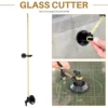 100cm Max. Circle Dia Compasses Glass Circle Circular Cutter 6