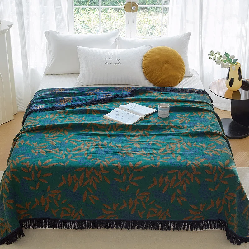 Summer Cotton Blanket And Throws Home Decoration Nap Blanket Bedspread On The Bed Cooling Quilt Large Bed Cover Boho Sofa Towel 20
