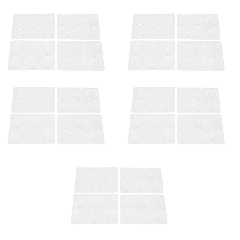 

120 шт., глушители для барабана, магнитные гелевые прокладки, глушители для барабана, нетоксичные мягкие силиконовые глушители для барабана (прозрачные)