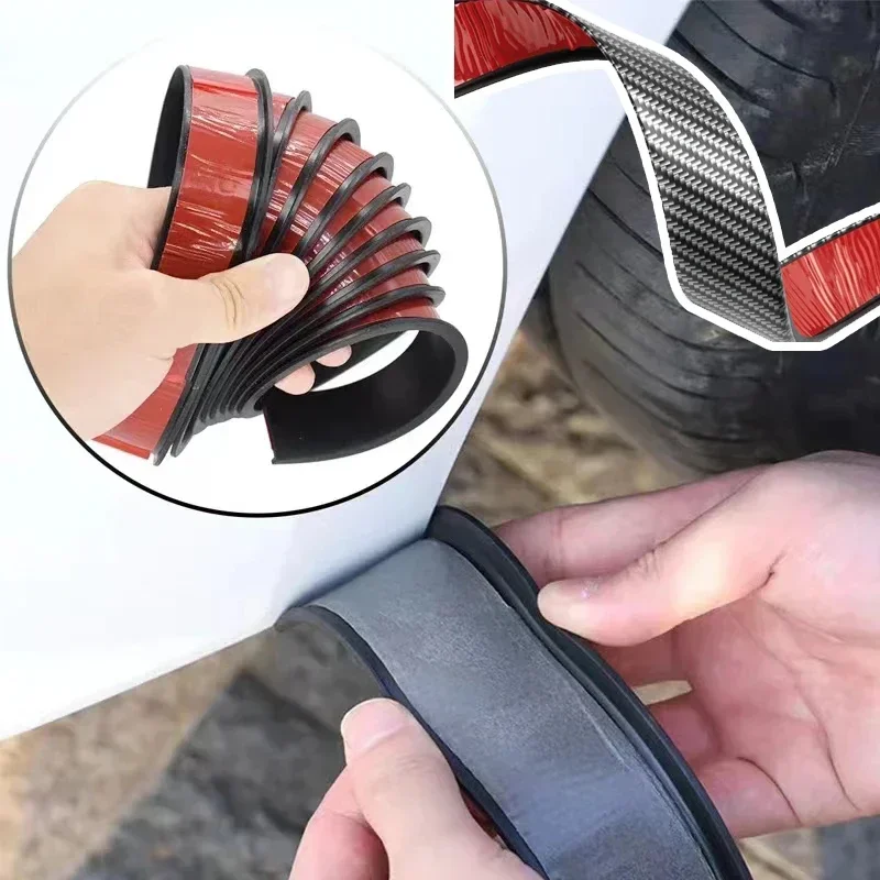 Car Wheel Fenders Horn Arches Decorative Lips Extended Molded