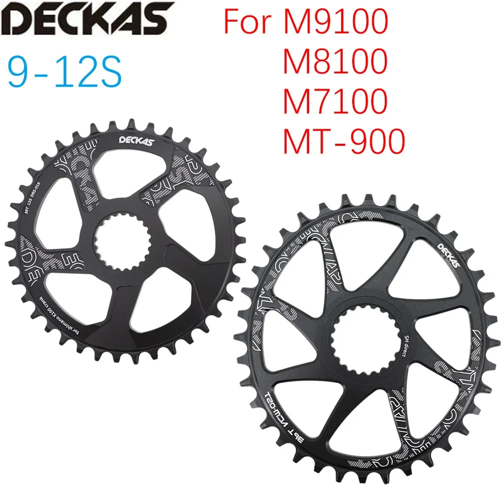 

Deckas Direct Mount Chainring Round oval for 12 speed Shimano m9100 m8100 m7100 m6100 xtr 32 34 36 38T Chainwheel 12s tool