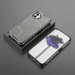 Nothing Phone Shockproof TPU Armor Protective Back Case for Nothing Phone 1 (Black)