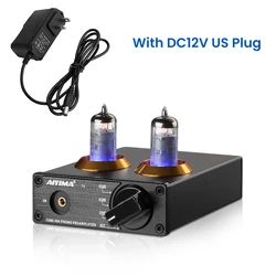 AIYIMA T3 HiFi Vacuum Tube Phono Preamplifier (T3 US Plug)