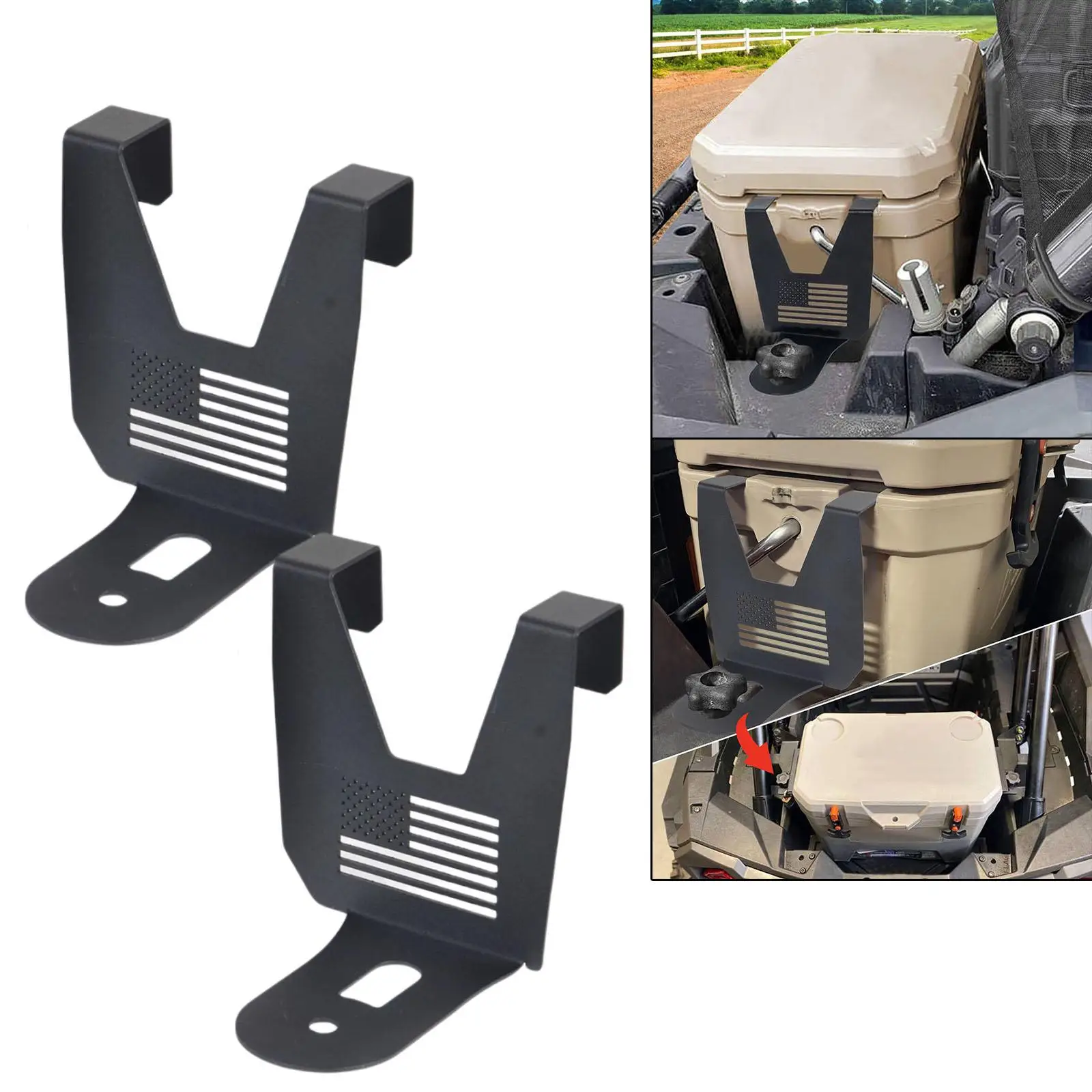 

1 Pair Mounting Brackets 26 Rust Resistant 00 XP/Replacement Parts Carrier
