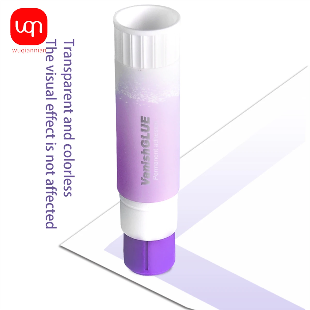 1/3pcs Purple Gradient High Viscosity Core Seamless Handmade Glue Stick 21g Suitable For Office And School Stationery Supplies 3