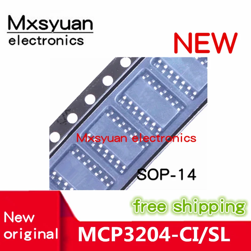 

5PCS~20PCS/LOT MCP3204-CI/SL MCP3204-C I/SL SOP-14 New originalNew original