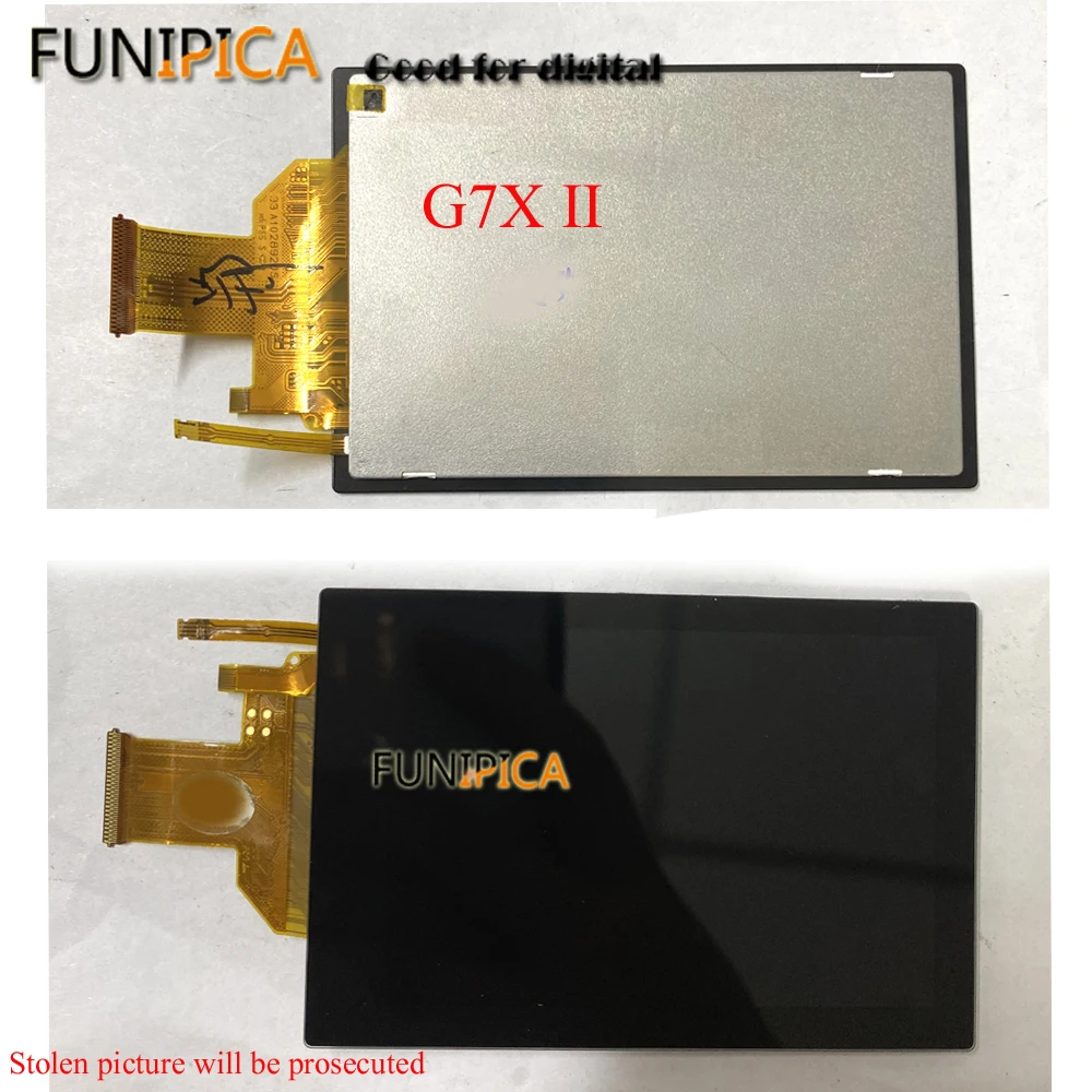 New Original G7X II Lcd For Canon G7X Mark II Display Screen With Backlight Touch 2 Camera Parts