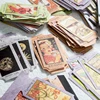 20 Sheets Vintage Paper Multi Style Deco Retro Stationery Supplies Writing Paper Journal Label Material Scrapbooking Supplies 2