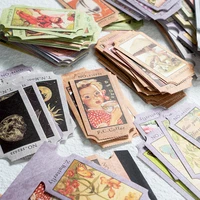 20 Sheets Vintage Paper Multi Style Deco Retro Stationery Supplies Writing Paper Journal Label Material Scrapbooking Supplies 2