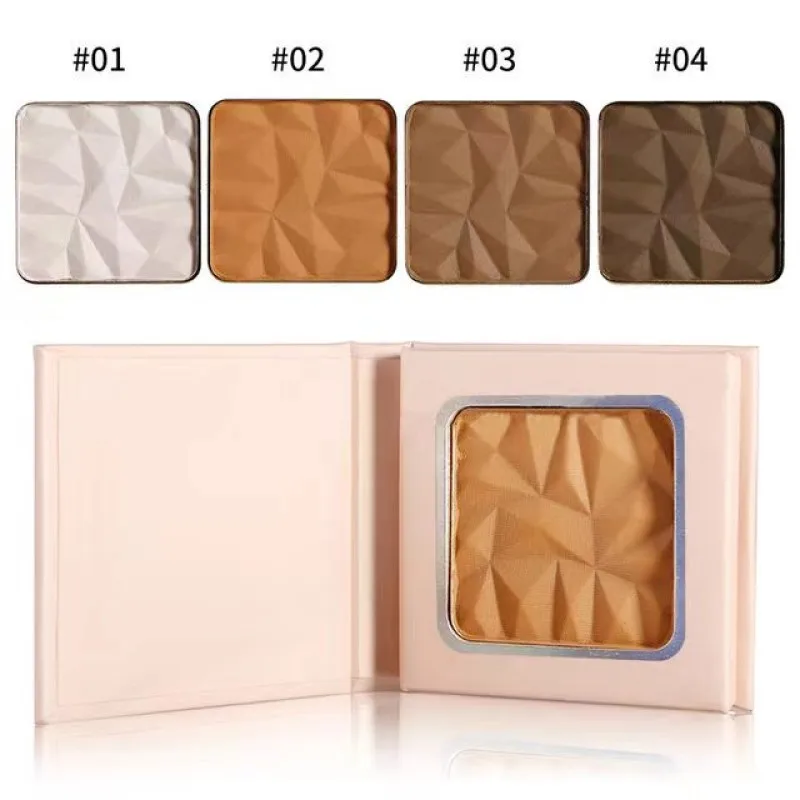 10pcs Contour Highlight Shadow Palette Case Blush Highlighter Bronzer