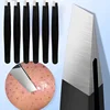 Stainless Steel Eyebrow Tweezers Slant Tip Hair Removal Makeup Tool Eyelashes High Precision Anti-Static Hair Removal Tweezers 1