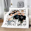 New KPOP Boys  Stray Kids Printed Blanket Picnic Blankets Warm Blanket Soft and Comfortable Blanket Home Travel Birthday Gift 6