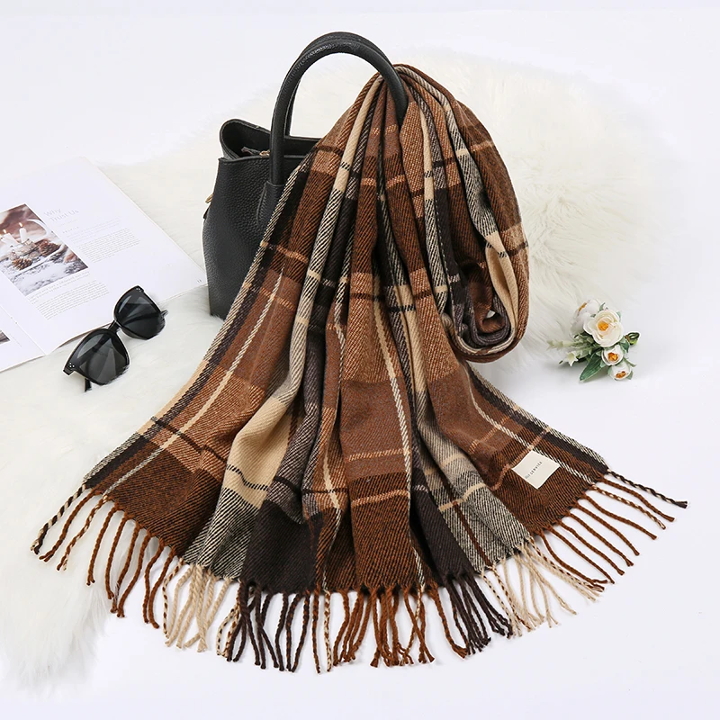 Bufanda Chal Para Envolver, Pashmina Bohemia, Larg... - Grandado