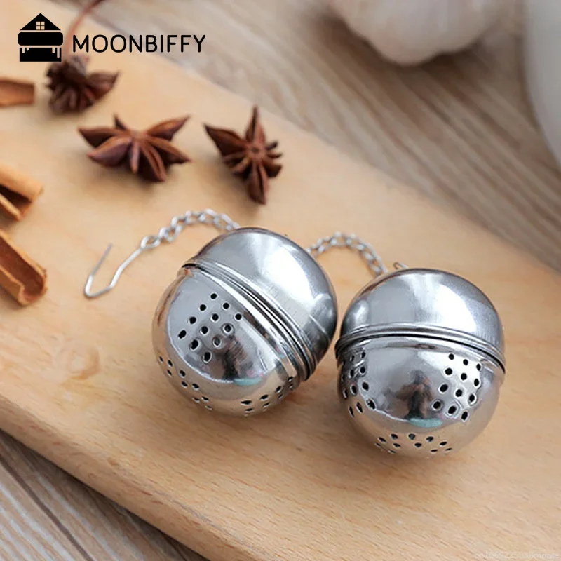 Stainless Steel Seasoning Ball Large and Small Hot Pot Spice Seasoning Ball Soup Marinade To Remove Slag and Taste