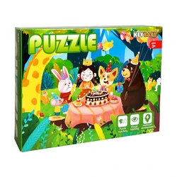 Deluxe 48 - Piece Themed Puzzle Set: Unicorn, Space, Dinosaur, and Ocean Adventure - 5