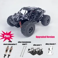 All Terrain High Speed RC Car with Upgraded Alloy Accessories, 1:18 Desert Off-Road Car, Waterproof Design 2