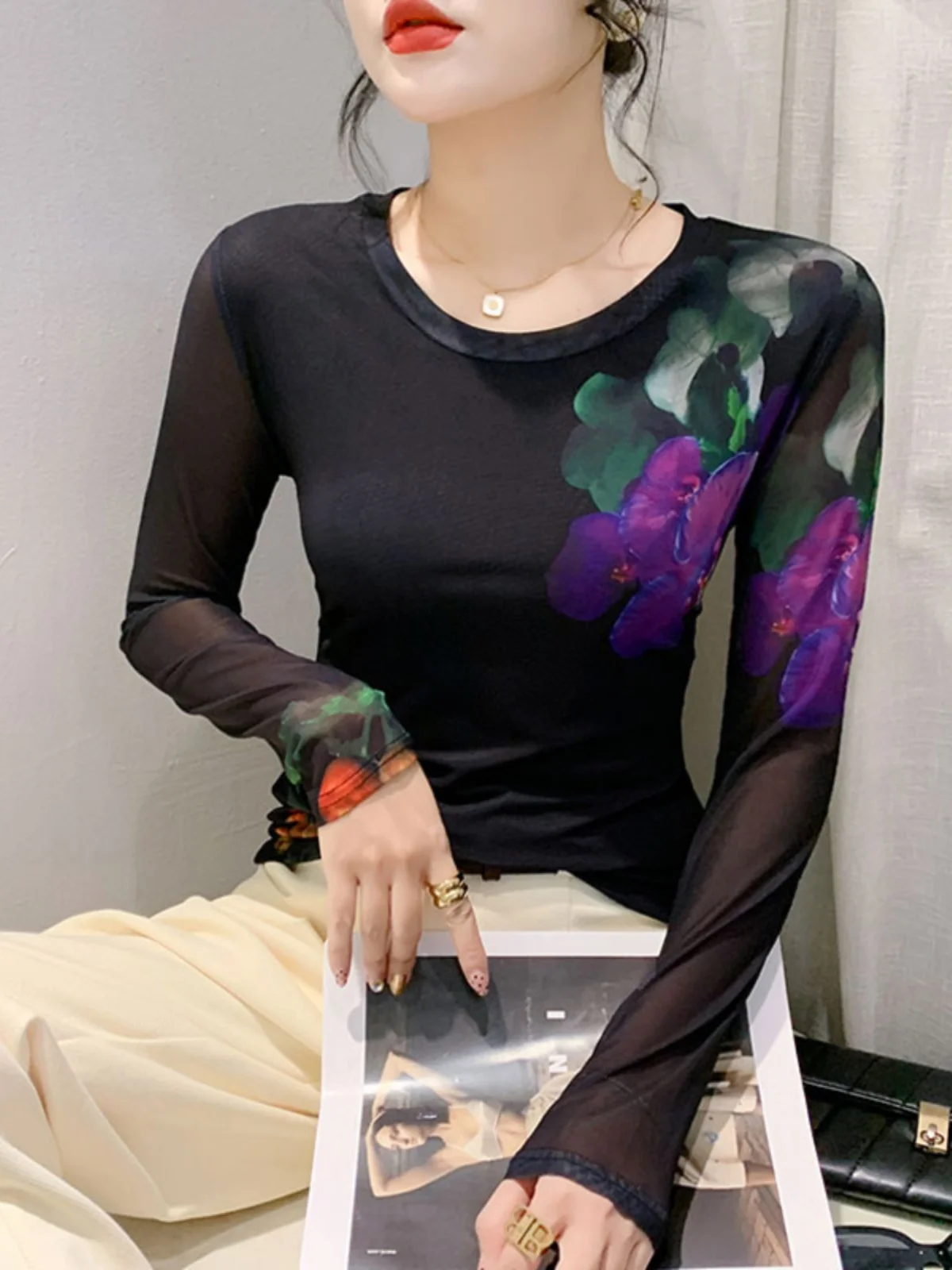 S-4XL  Ƽ м  Ŵ ö   ž,  Ʈ Ƽ, BH9795,  Ż