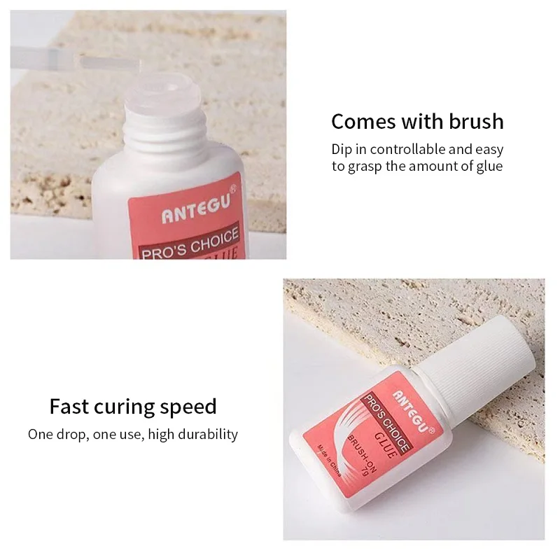 Nail Glue 7g/bottle Fast-dry Nail Glue Professional Nail Tip Bond Glue 1/5/10pcs for False Tips Long Lasting Tools