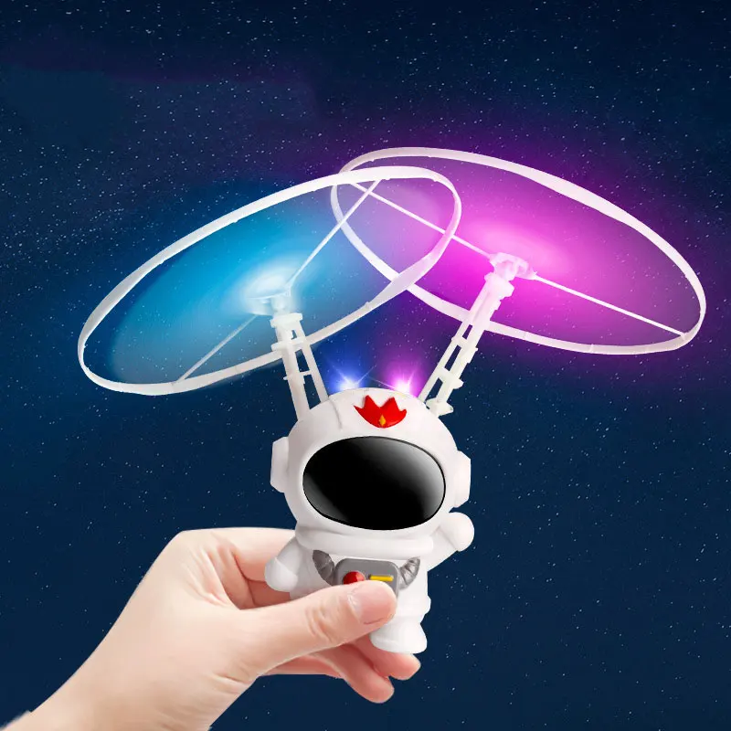 

Flying Astronaut Aircraft Gesture Sensor Mini Helicopter USB Charging Suspension Toys Entertainment Children Gifts AC108