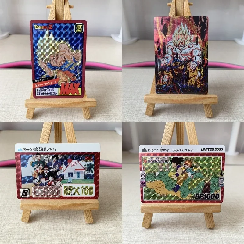 

«Драконий жемчуг» DIY Son Goku ездить на драконе огнеупорная Марля Радуга и сетка флэш-карта игровая коллекция карт без кронштейна