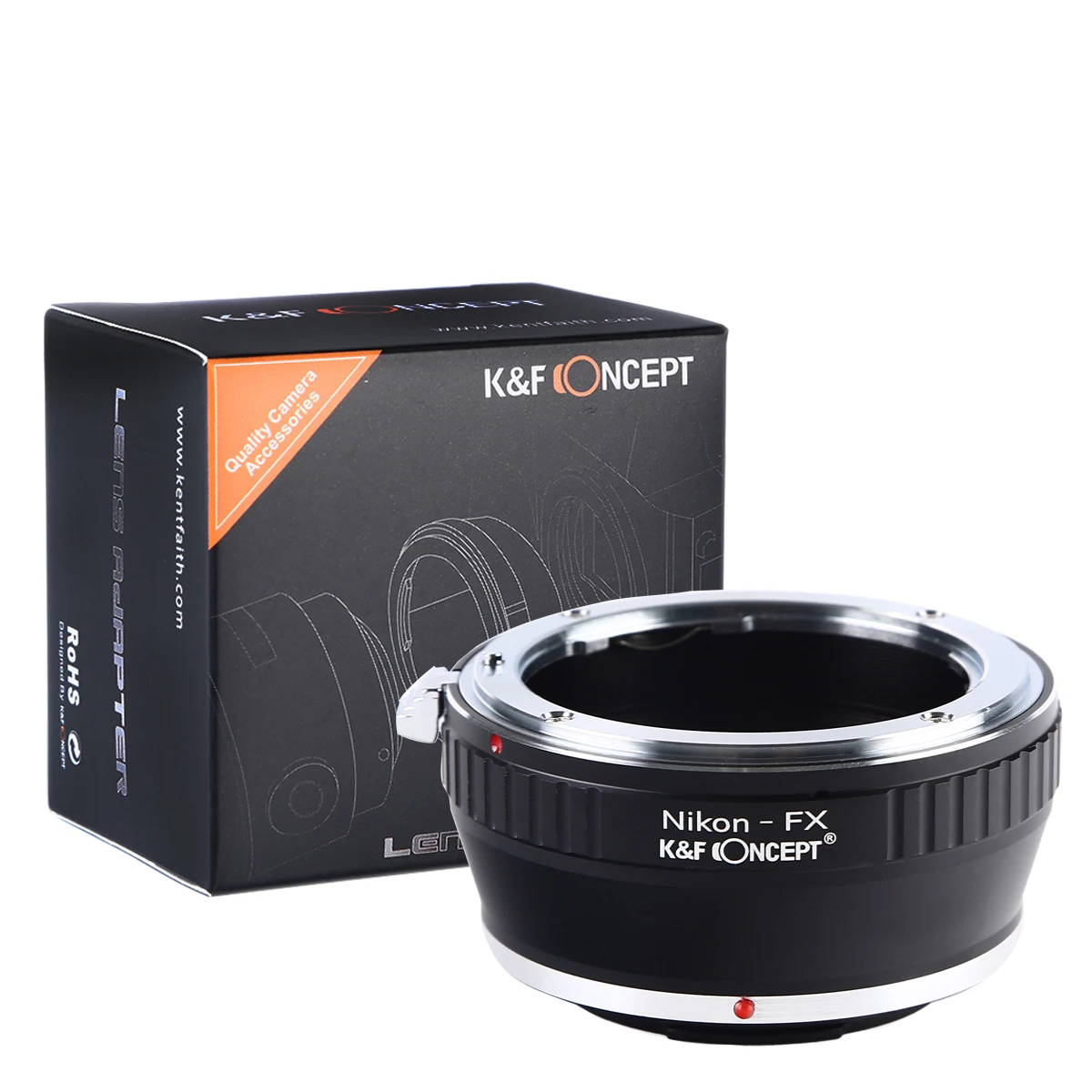 

K&F Concept Lens Adapter for Nikon F AI AIS D lens to Fujifilm Fuji X S10 XT200 XPro3 XT4 X-M2 X-E1 X-A2