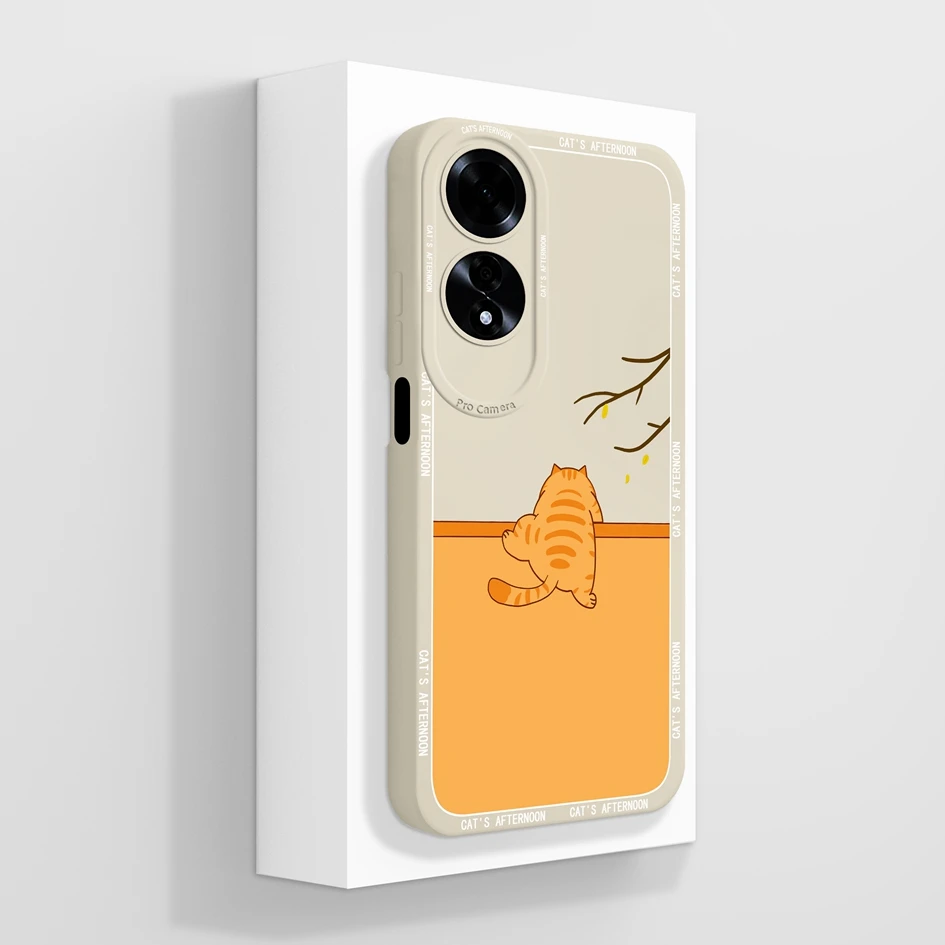 Fashionable Coloured Drawing Phone Case - Soft Silicone Anti-Drop Protective Shell