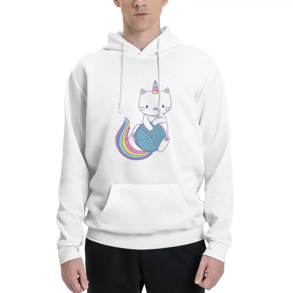 

Divertidos De Cat Unicornio For Sale (2) Couples Plus Velvet Hooded Sweater Home Kawaii With hood pullover Novelty Top quality