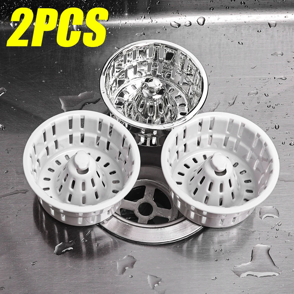 Kitchen Sink Filter Anti-blocking Sink Sewer Strainers Bathroom Floor Drains Stopper Plastic Mesh Hair Catcher Waste Filter Tool bathroom hair filter floor drain cover kitchen sewer anti blocking anti odor sink strainer anti blocking hair catcher stoppers