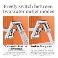 1440° rotatable faucet extension sprayer foaming sprayer faucet filter kitchen faucet kitchen accessories faucet accessories 2