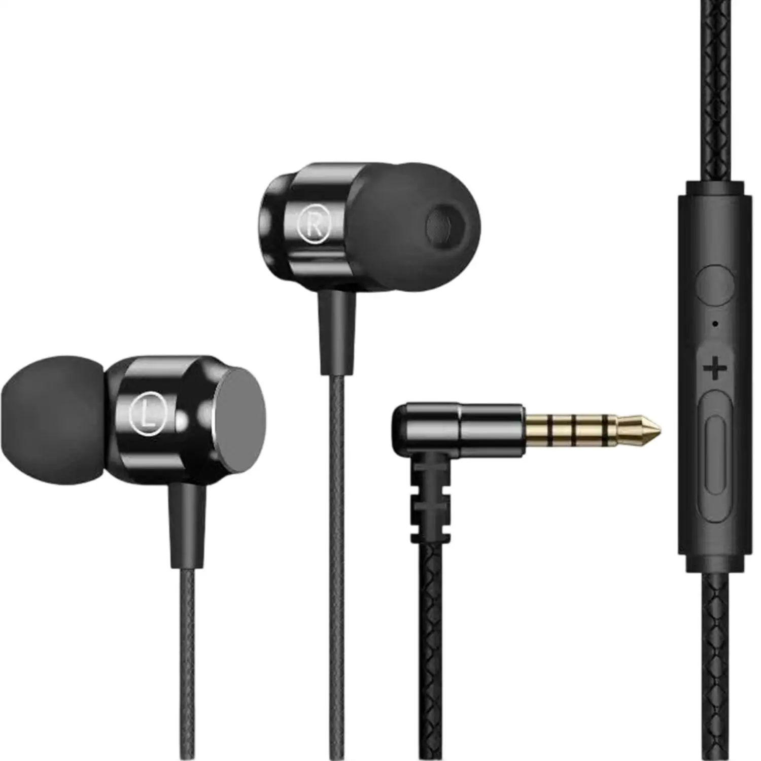 Magnetic USB-C Wired Gaming Headset with Hi-Fi Audio In-Ear Headphones