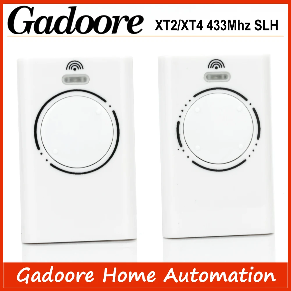 Gadoore XT2 XT4 433MHz SLH LR 게이트 원격, 433Mhz 주파수 XT2/XT4 SLH, XT2/XT4 SLH LR 차고 원격 호환