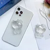Hello Kitty Mobile Phone Holder Anime Kt Cat Phone Holder Universal Transparent Mobile Phone Accessorie Stand Holder Cute Grip 2