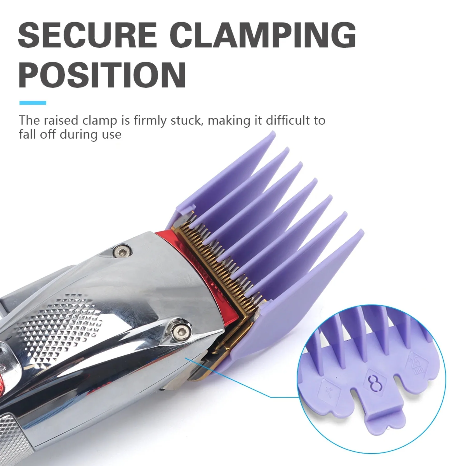 Accessories Universal Hair Clipper Guards 10Pcs Barber Professional Trimmer Attachment Limit Combs Replacement Guards Set