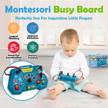 Montessori Busy Board Toy 1