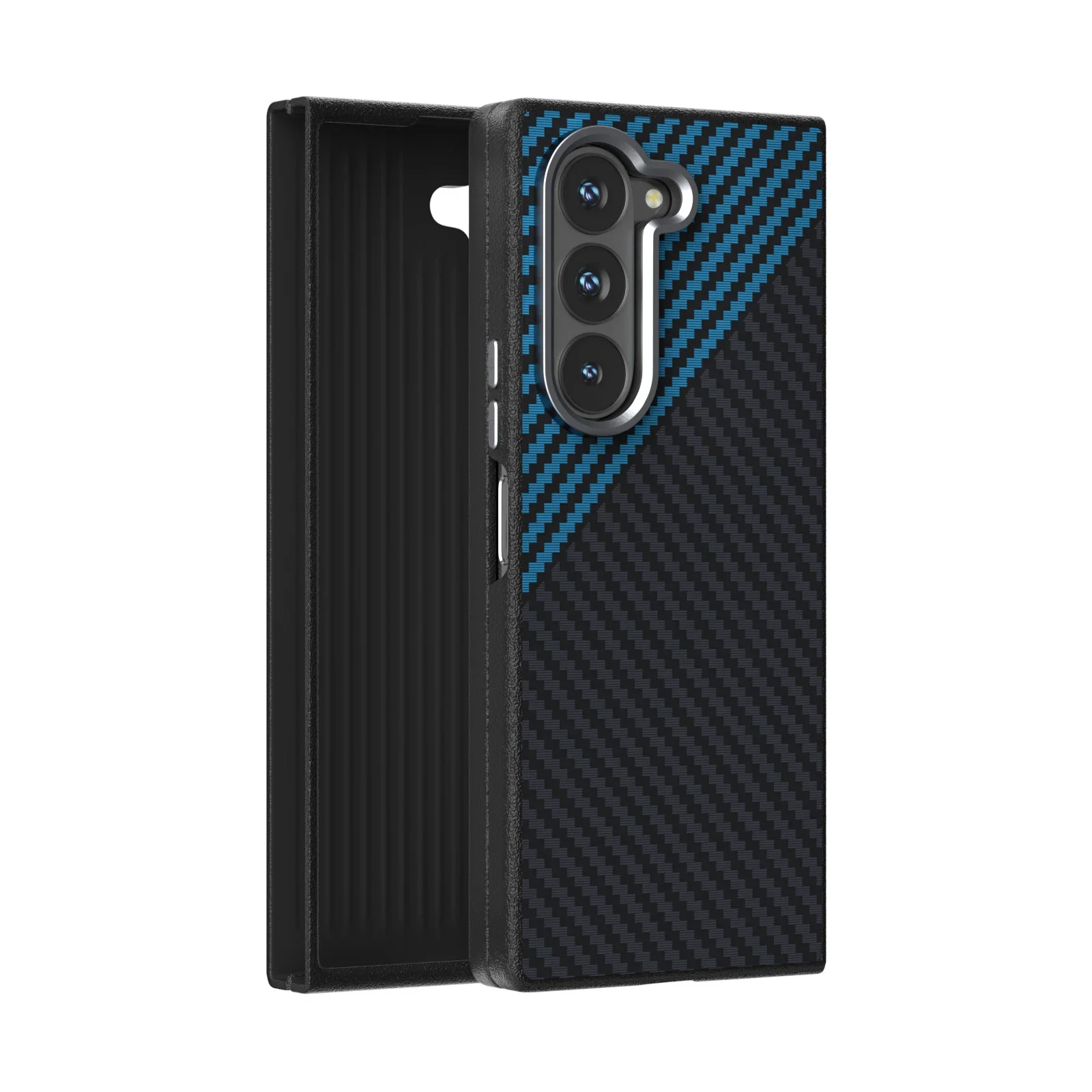 Magsafe Carbon Fiber Case with Hidden Magnetic Wireless Charging