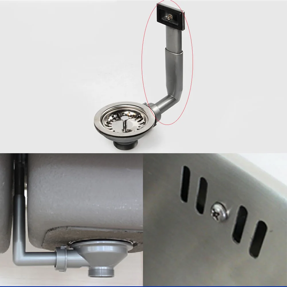 1 Set Round Overflow Head Washbasin Drainer Replacement Overflow Head For Kitchen Sink QY021 Pipe Drainage Parts