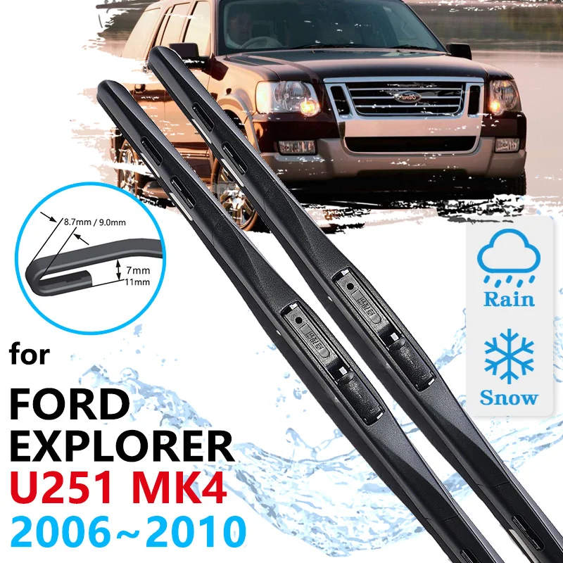CarFrontWiperBladesForFordExplorerU251Mk42006200720082009