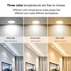 NEARCAM Embedded LED Panel Light Concealed Ceiling Light 3W6W12W15W18W Household Downlight Flat Light Commercial Ceiling Light 2