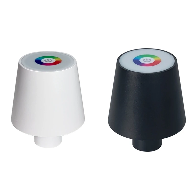 

1 PCS Bottle Lamp Removable Dining Mushroom Night Light For Table/Desk/Restaurant/Home Decor ,White