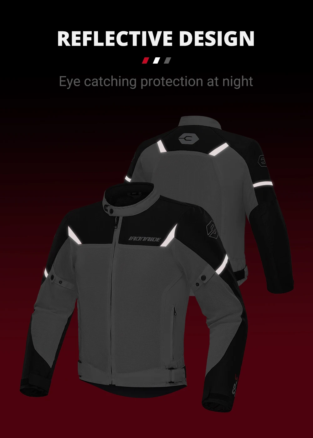 Motorcycle Jacket Anti-Fall Outdoor Motocross Riding Clothing Protection Summer Breathable Motorbike Pants Wear-Resistant M-3XL